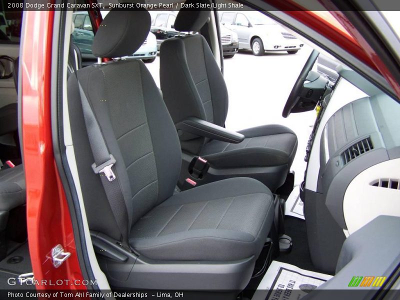 Sunburst Orange Pearl / Dark Slate/Light Shale 2008 Dodge Grand Caravan SXT