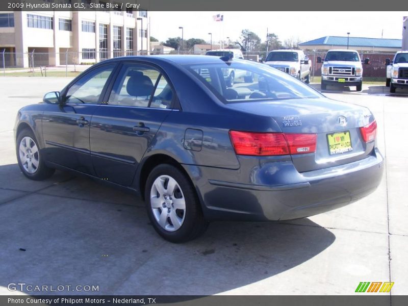 Slate Blue / Gray 2009 Hyundai Sonata GLS