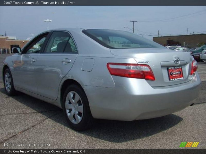 Titanium Metallic / Ash 2007 Toyota Camry LE