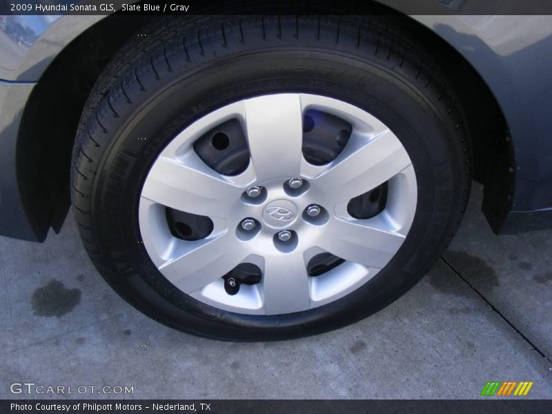 Slate Blue / Gray 2009 Hyundai Sonata GLS