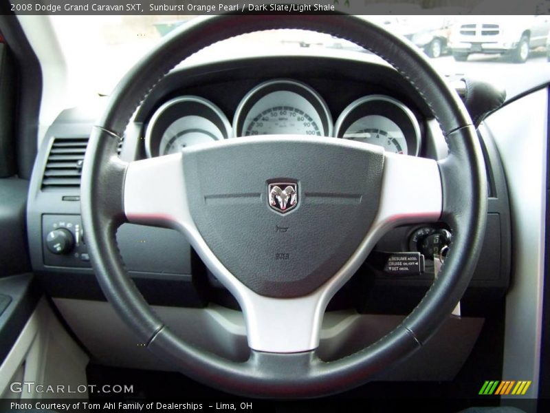 Sunburst Orange Pearl / Dark Slate/Light Shale 2008 Dodge Grand Caravan SXT
