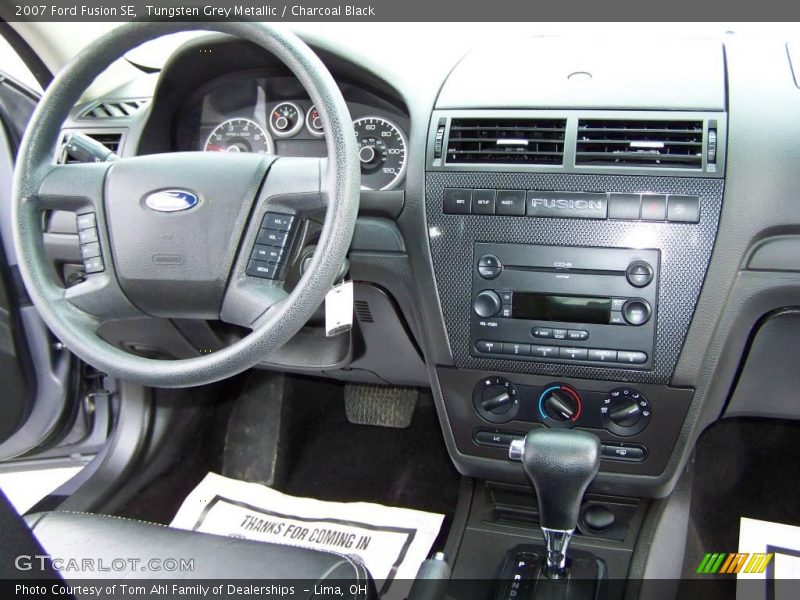 Tungsten Grey Metallic / Charcoal Black 2007 Ford Fusion SE