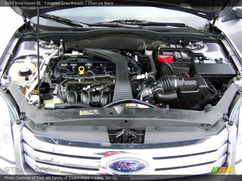 Tungsten Grey Metallic / Charcoal Black 2007 Ford Fusion SE