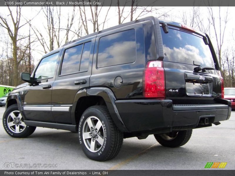 Black / Medium Slate Gray 2006 Jeep Commander 4x4