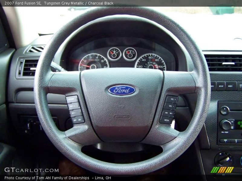 Tungsten Grey Metallic / Charcoal Black 2007 Ford Fusion SE
