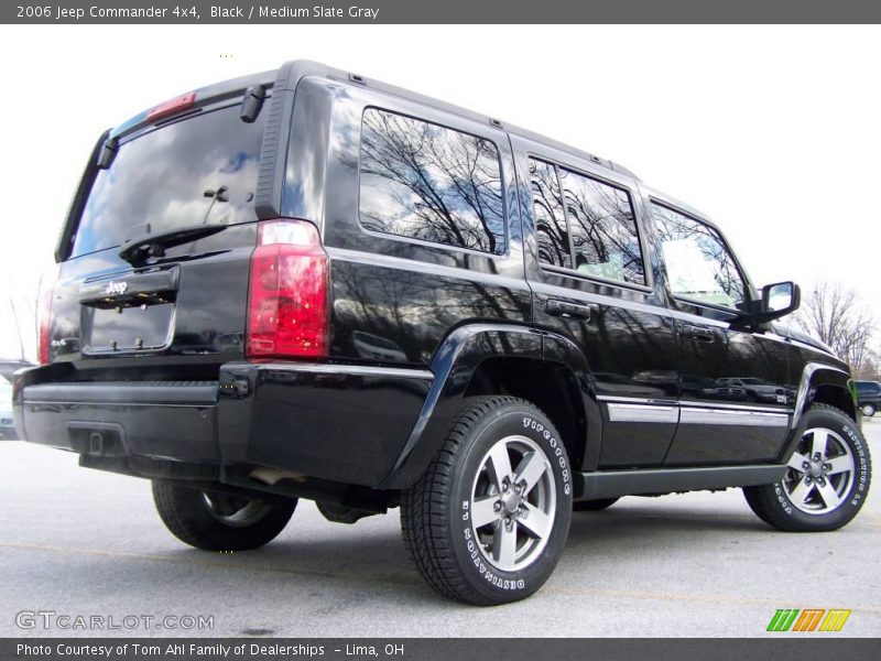 Black / Medium Slate Gray 2006 Jeep Commander 4x4