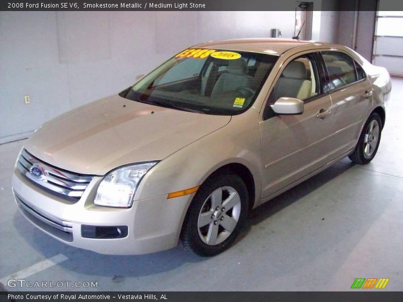 Smokestone Metallic / Medium Light Stone 2008 Ford Fusion SE V6
