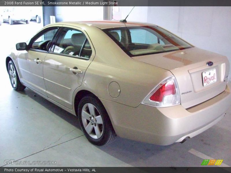Smokestone Metallic / Medium Light Stone 2008 Ford Fusion SE V6