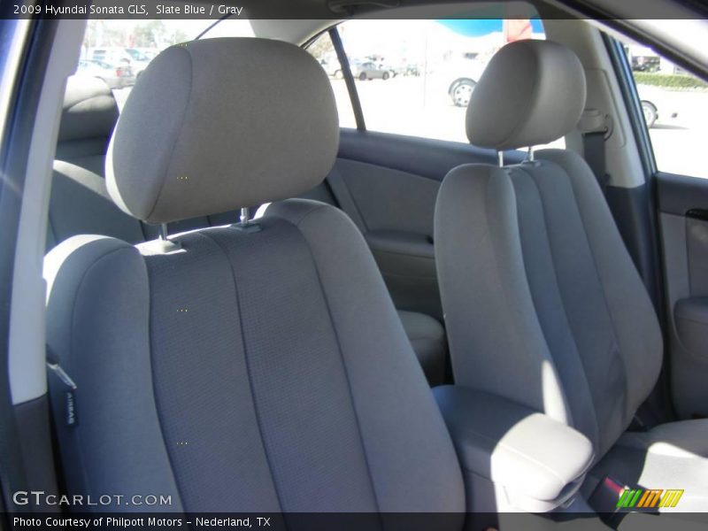 Slate Blue / Gray 2009 Hyundai Sonata GLS