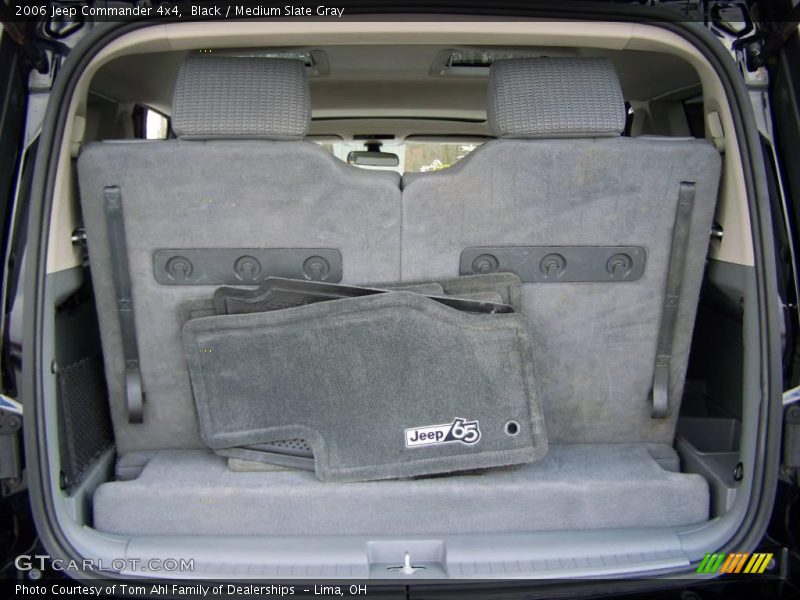 Black / Medium Slate Gray 2006 Jeep Commander 4x4