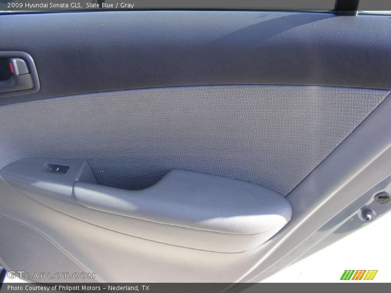 Slate Blue / Gray 2009 Hyundai Sonata GLS