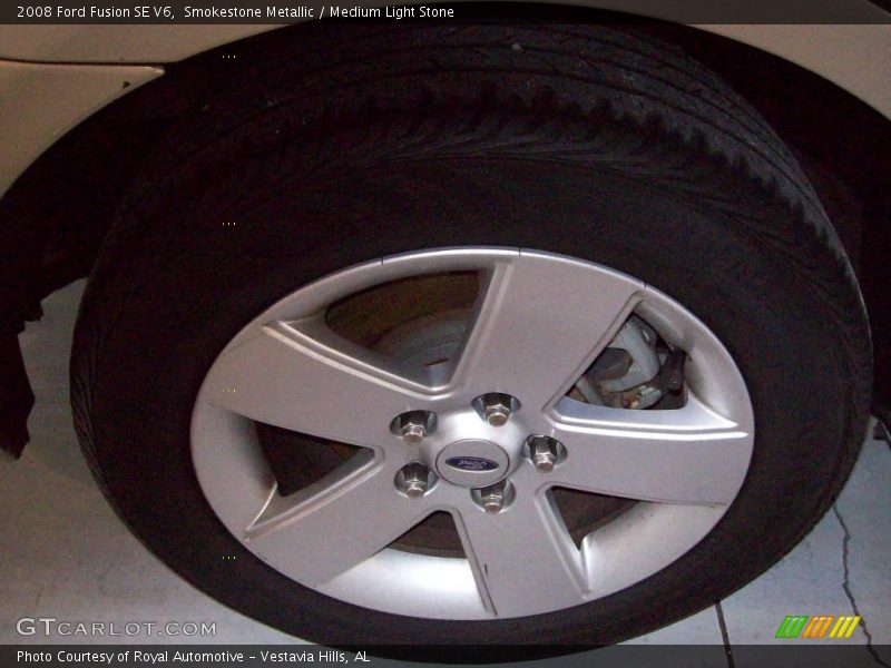 Smokestone Metallic / Medium Light Stone 2008 Ford Fusion SE V6