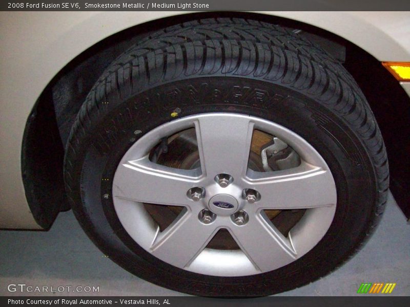 Smokestone Metallic / Medium Light Stone 2008 Ford Fusion SE V6