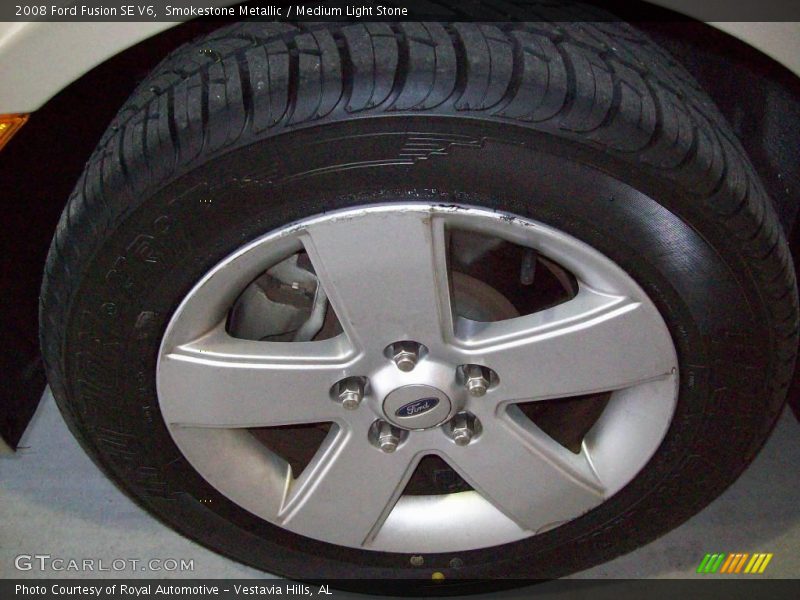 Smokestone Metallic / Medium Light Stone 2008 Ford Fusion SE V6