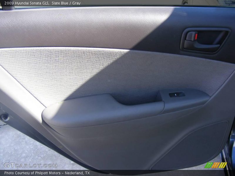 Slate Blue / Gray 2009 Hyundai Sonata GLS