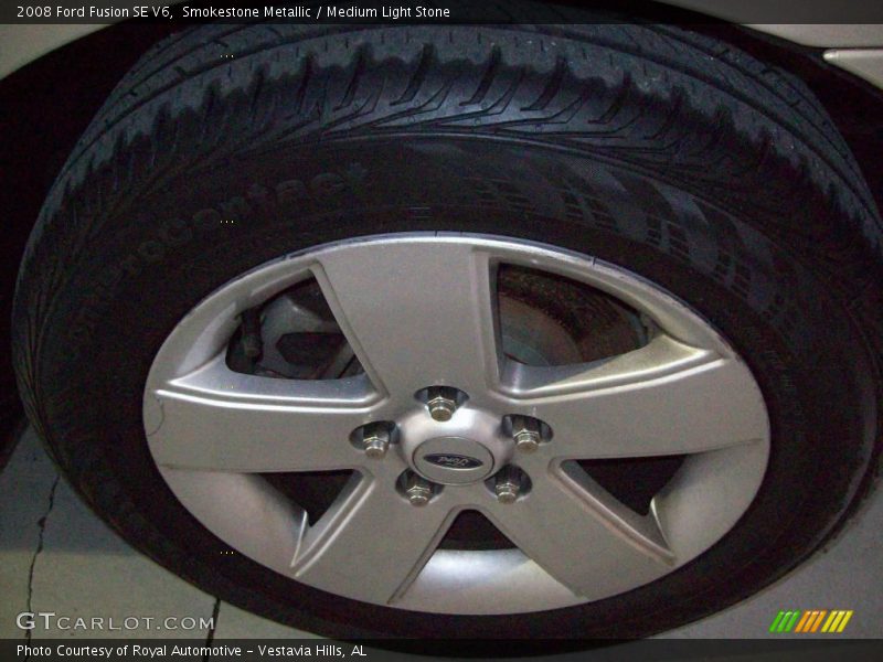 Smokestone Metallic / Medium Light Stone 2008 Ford Fusion SE V6