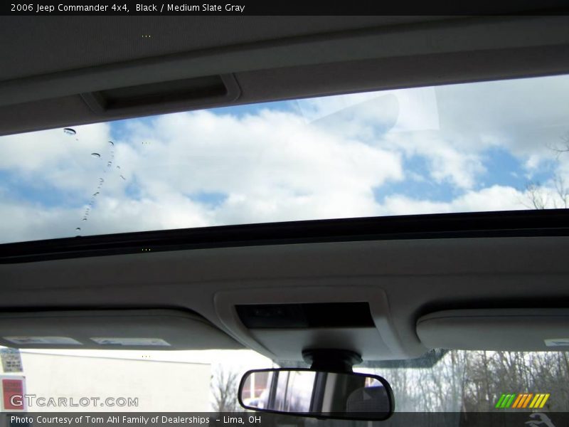 Black / Medium Slate Gray 2006 Jeep Commander 4x4