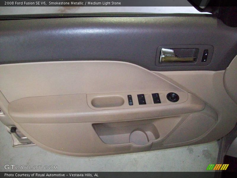 Smokestone Metallic / Medium Light Stone 2008 Ford Fusion SE V6