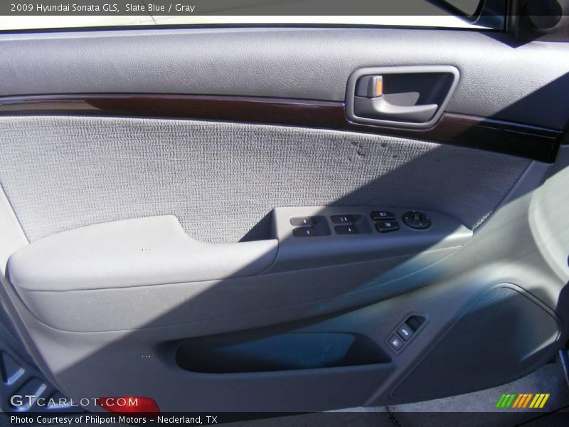 Slate Blue / Gray 2009 Hyundai Sonata GLS