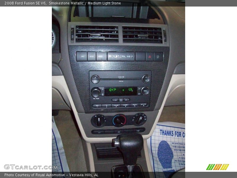 Smokestone Metallic / Medium Light Stone 2008 Ford Fusion SE V6
