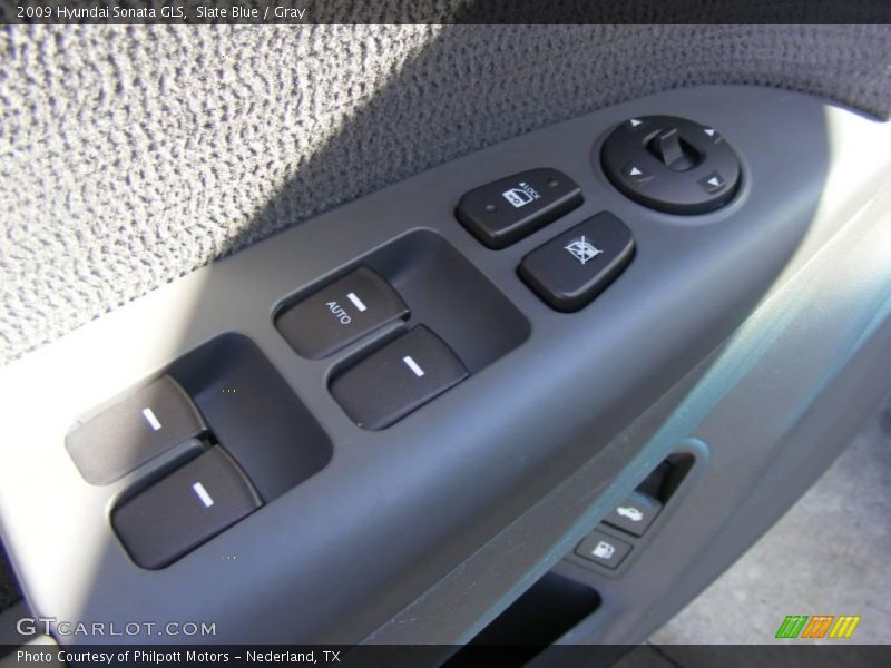 Slate Blue / Gray 2009 Hyundai Sonata GLS