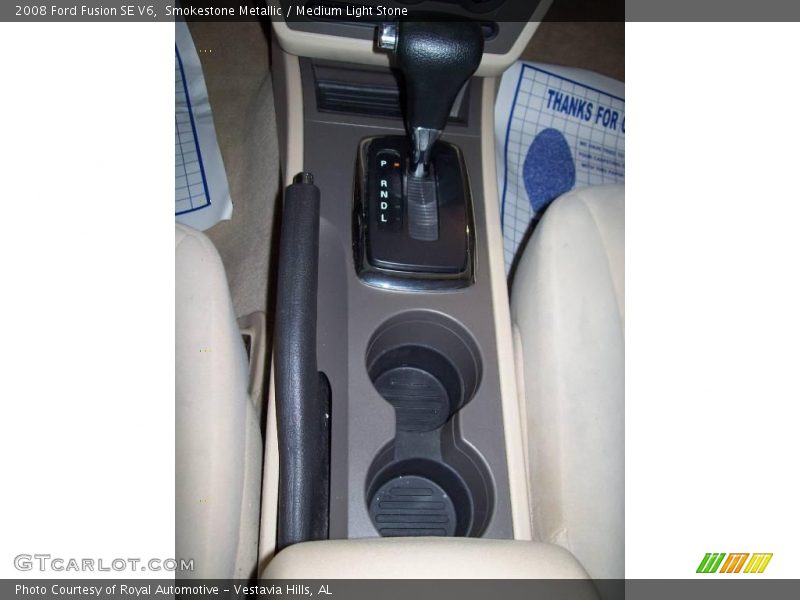 Smokestone Metallic / Medium Light Stone 2008 Ford Fusion SE V6