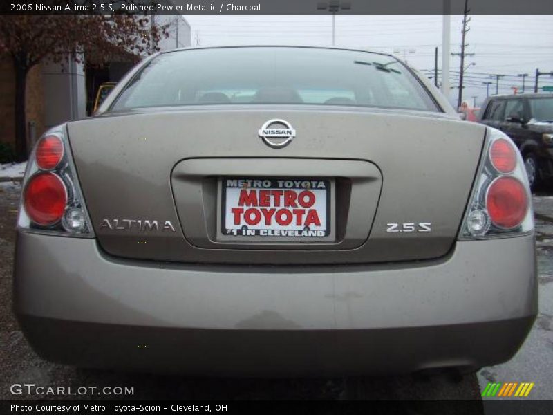 Polished Pewter Metallic / Charcoal 2006 Nissan Altima 2.5 S