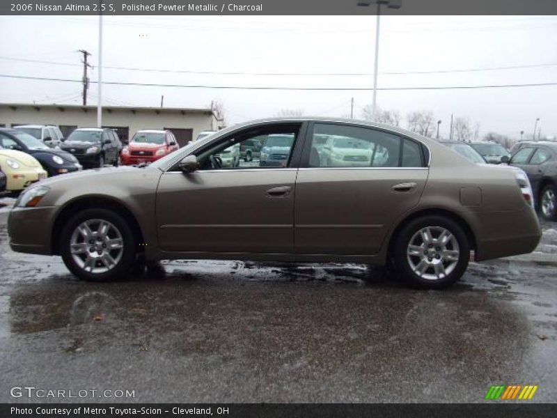 Polished Pewter Metallic / Charcoal 2006 Nissan Altima 2.5 S