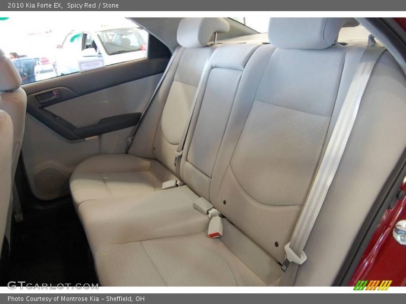 Spicy Red / Stone 2010 Kia Forte EX