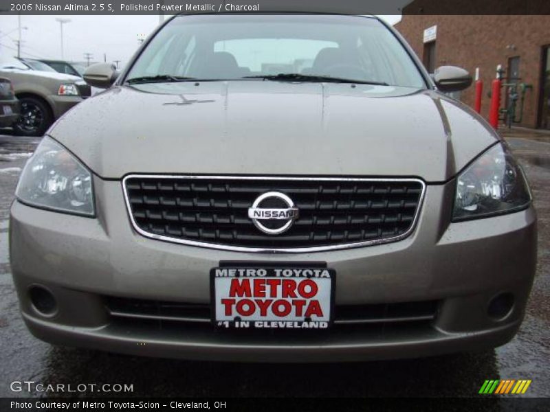 Polished Pewter Metallic / Charcoal 2006 Nissan Altima 2.5 S