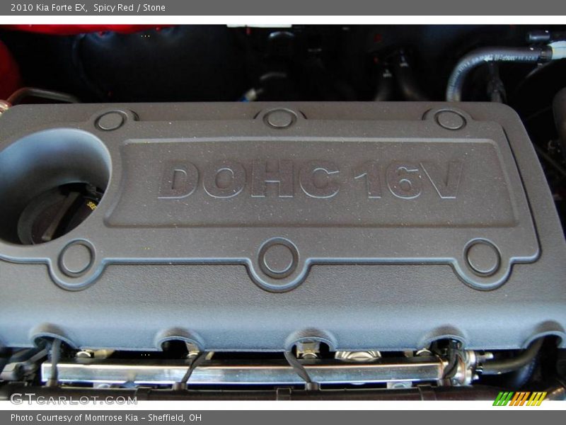 Spicy Red / Stone 2010 Kia Forte EX