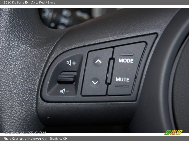 Spicy Red / Stone 2010 Kia Forte EX