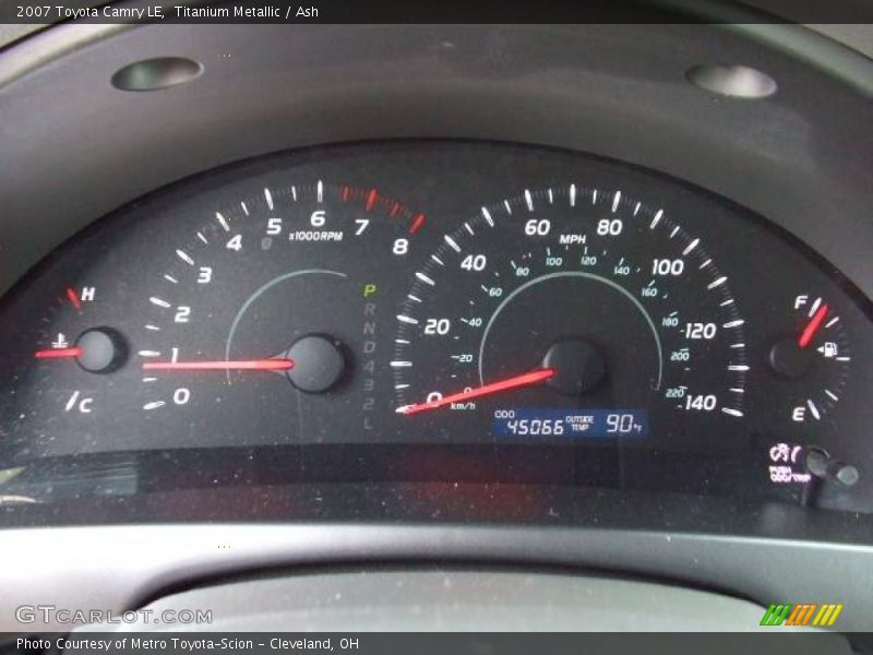 Titanium Metallic / Ash 2007 Toyota Camry LE