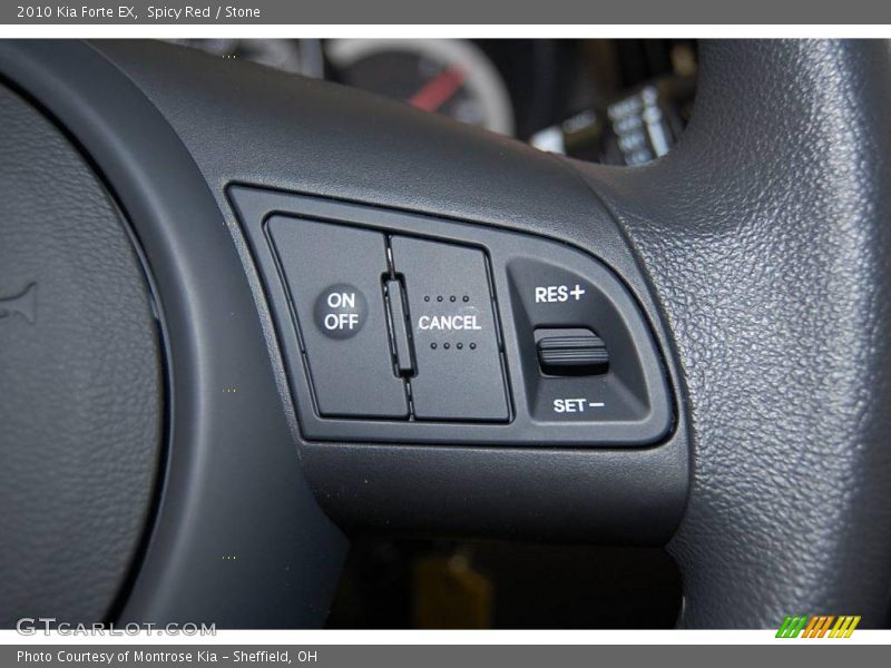Spicy Red / Stone 2010 Kia Forte EX