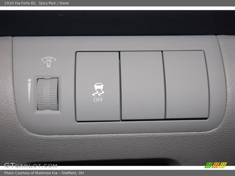 Spicy Red / Stone 2010 Kia Forte EX