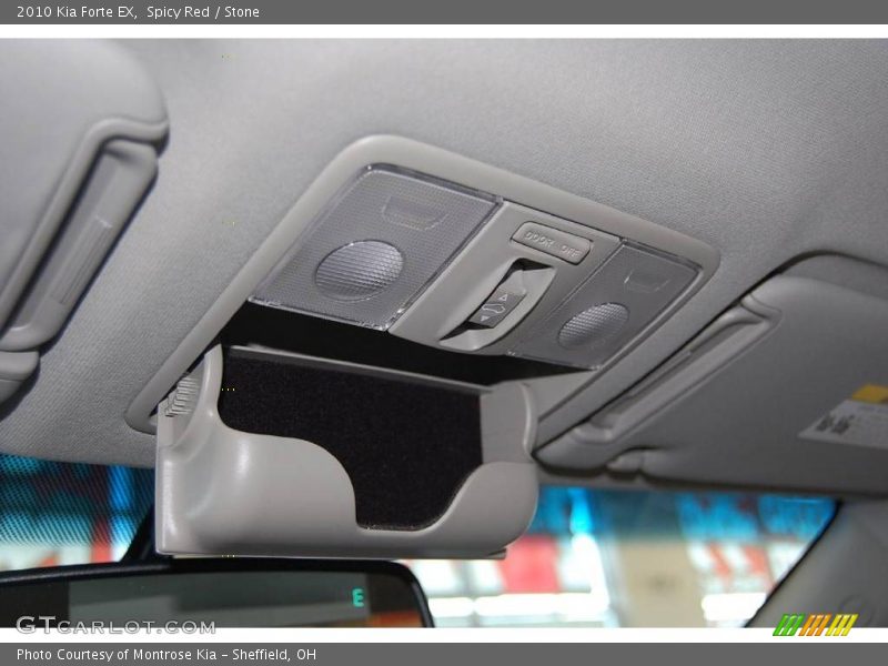 Spicy Red / Stone 2010 Kia Forte EX
