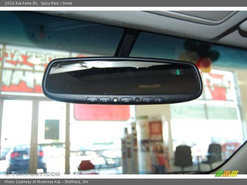 Spicy Red / Stone 2010 Kia Forte EX