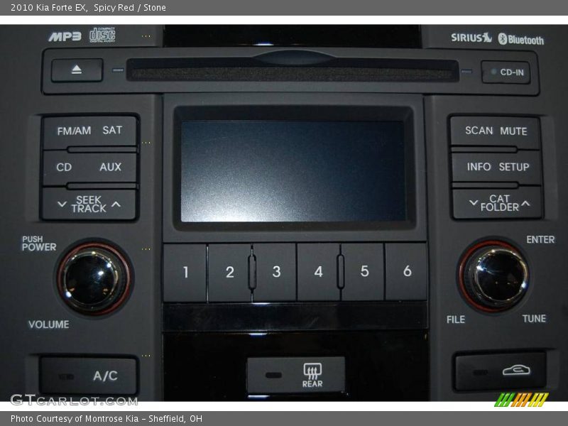 Spicy Red / Stone 2010 Kia Forte EX