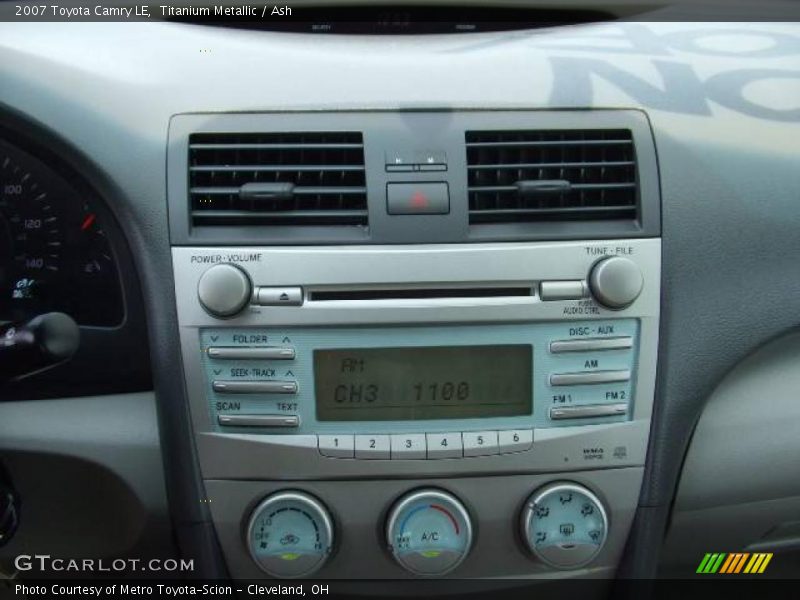 Titanium Metallic / Ash 2007 Toyota Camry LE