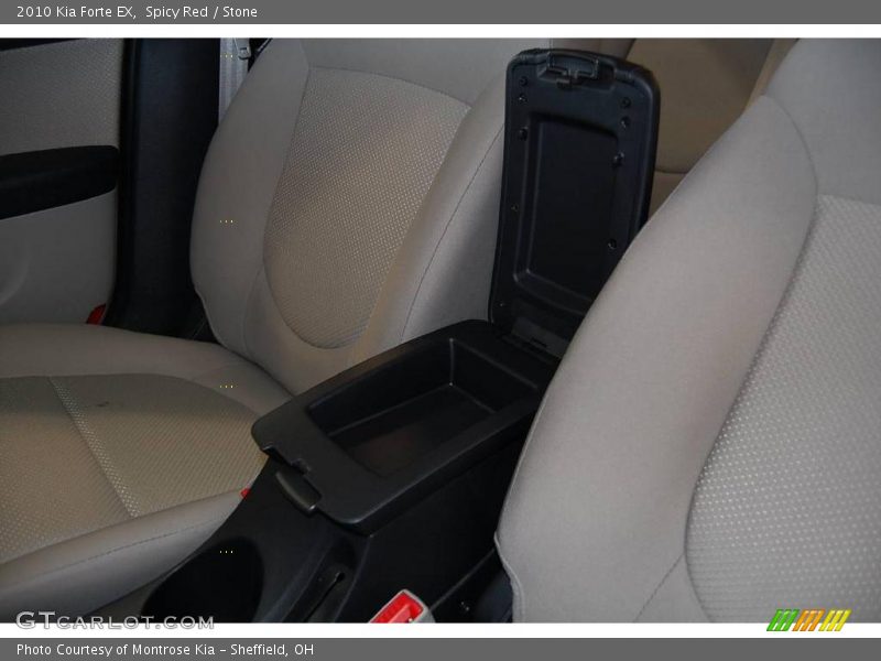 Spicy Red / Stone 2010 Kia Forte EX