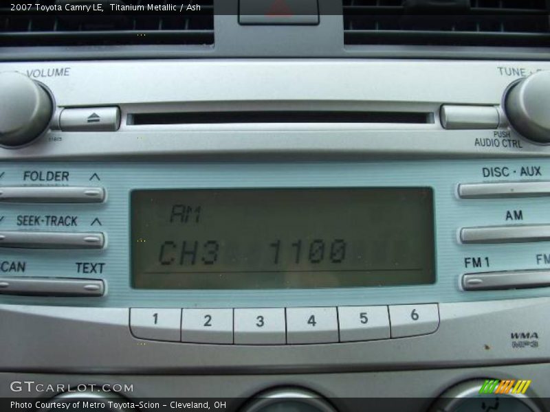 Titanium Metallic / Ash 2007 Toyota Camry LE