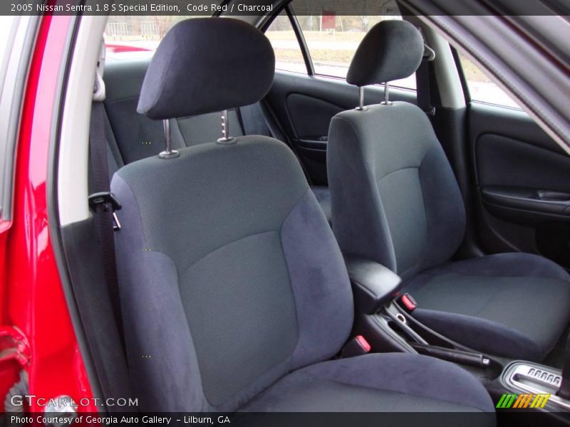 Code Red / Charcoal 2005 Nissan Sentra 1.8 S Special Edition
