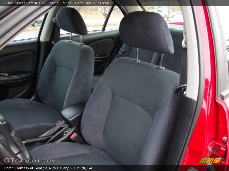 Code Red / Charcoal 2005 Nissan Sentra 1.8 S Special Edition