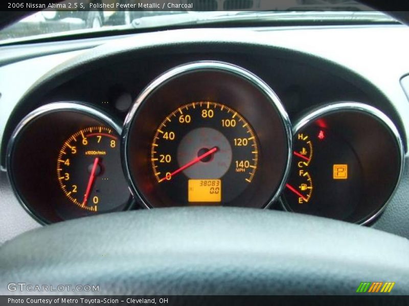 Polished Pewter Metallic / Charcoal 2006 Nissan Altima 2.5 S