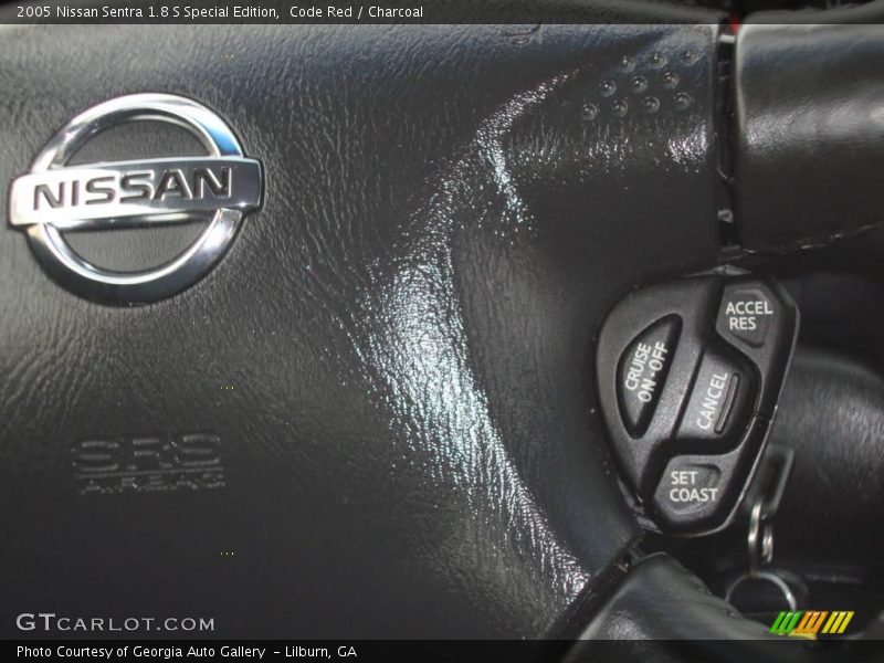 Code Red / Charcoal 2005 Nissan Sentra 1.8 S Special Edition