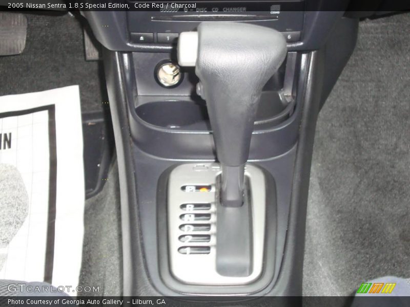 Code Red / Charcoal 2005 Nissan Sentra 1.8 S Special Edition