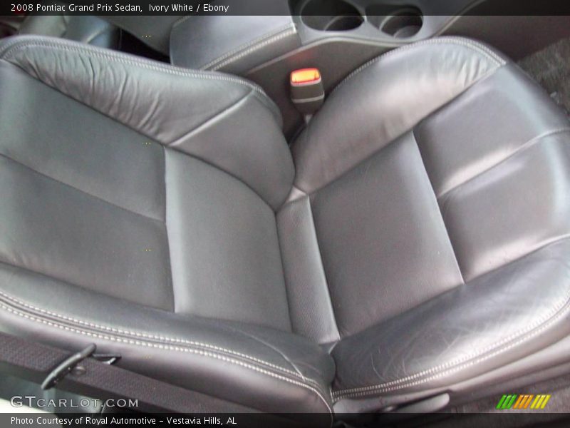 Ivory White / Ebony 2008 Pontiac Grand Prix Sedan