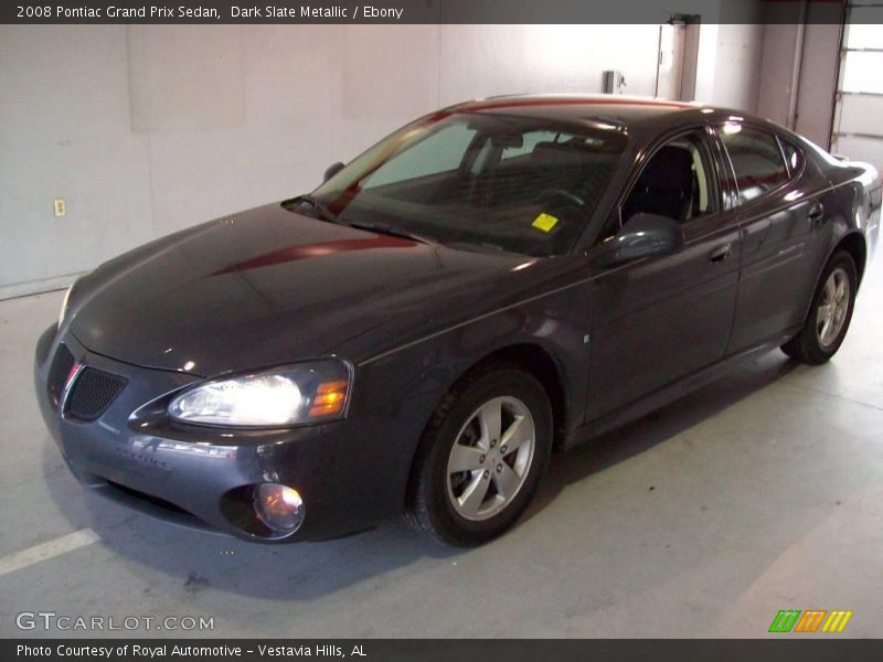 Dark Slate Metallic / Ebony 2008 Pontiac Grand Prix Sedan