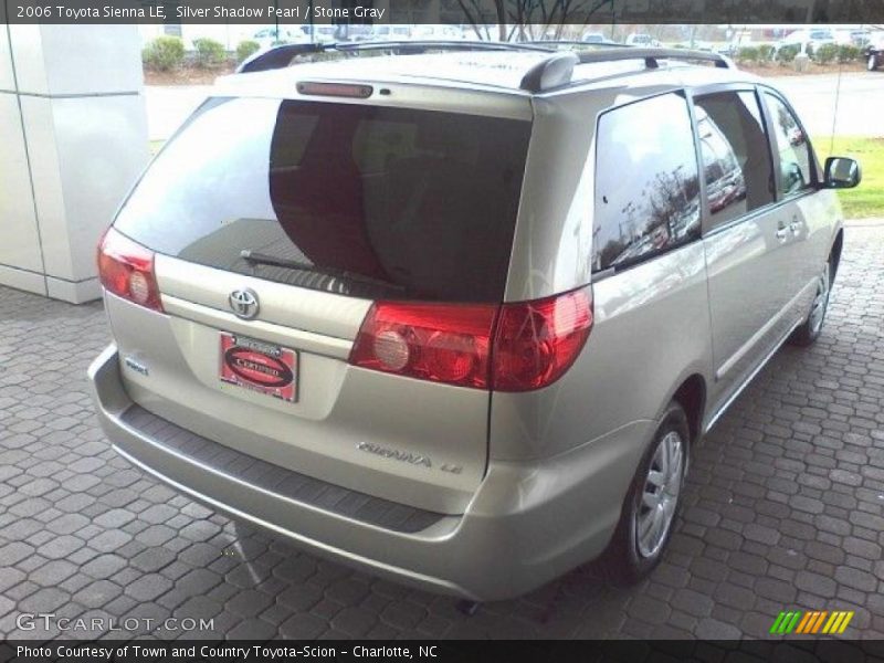 Silver Shadow Pearl / Stone Gray 2006 Toyota Sienna LE