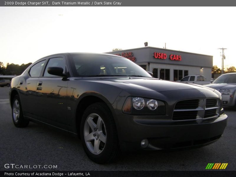 Dark Titanium Metallic / Dark Slate Gray 2009 Dodge Charger SXT